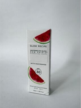 Glow Recipe Watermelon Glow Dew Shield Hydrating Fluid SPF 30 | 50mL | New